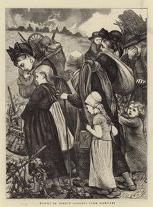 Fuga dei contadini francesi da Bazeilles